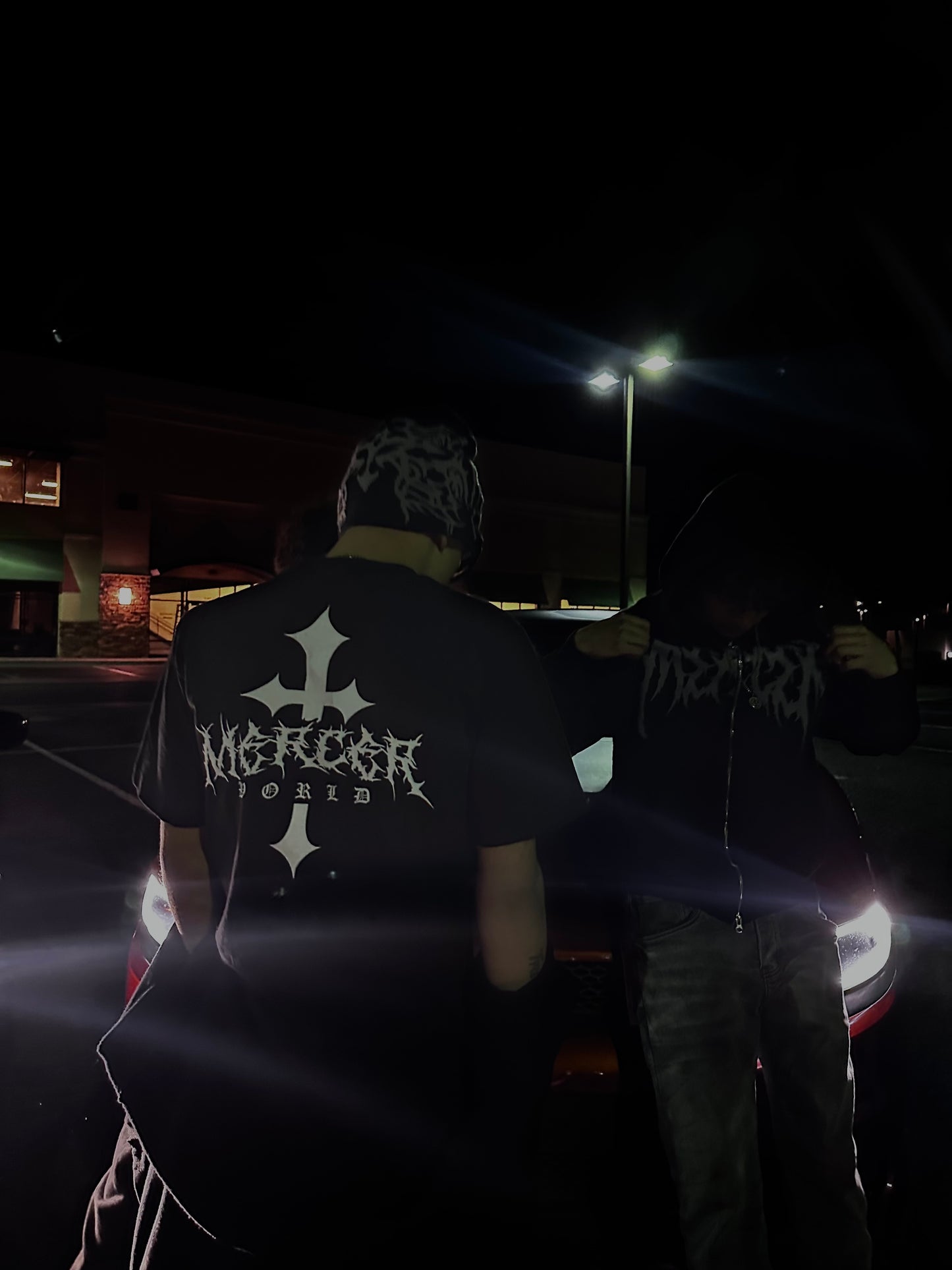 Black “wrld” tee